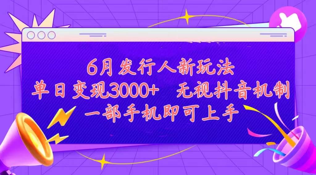 发行人计划最新玩法，单日变现3000+，简单好上手，内容比较干货，看完...-小白项目网